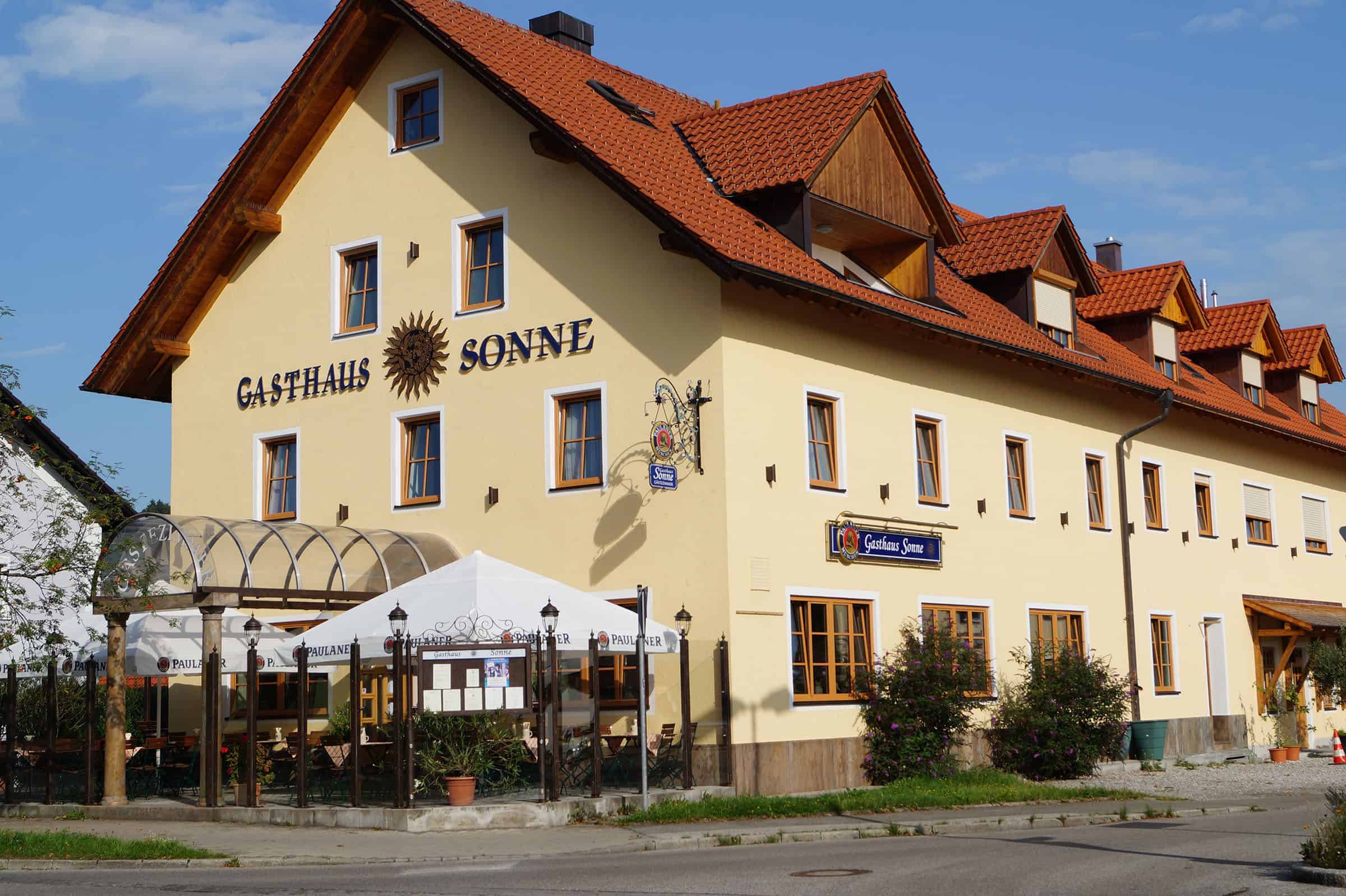 Gasthof Sonne Peissenberg Aussenansicht Gasthof