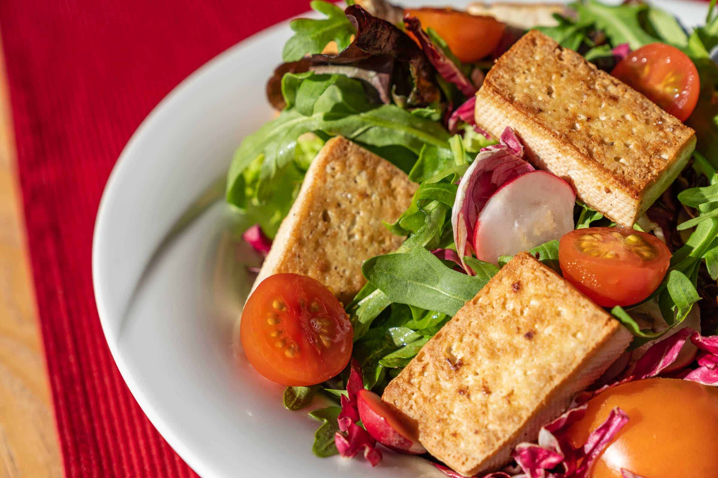 Gasthaus Sonne Peissenberg Gasthaus Salat Tofu