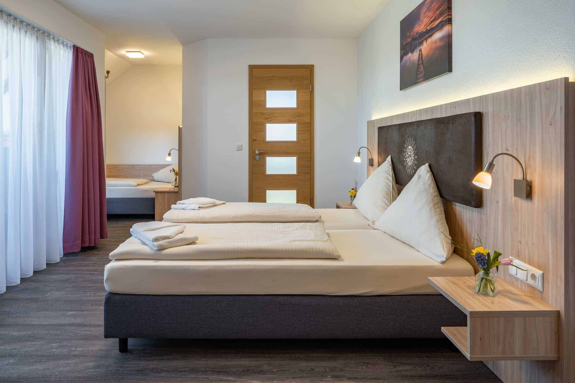 Gasthaus Sonne Peissenberg Zimmer Familienzimmer Gemuetlich